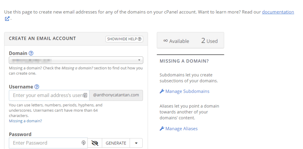 Create a Corporate Email Address » Business Emails starting at $1/month