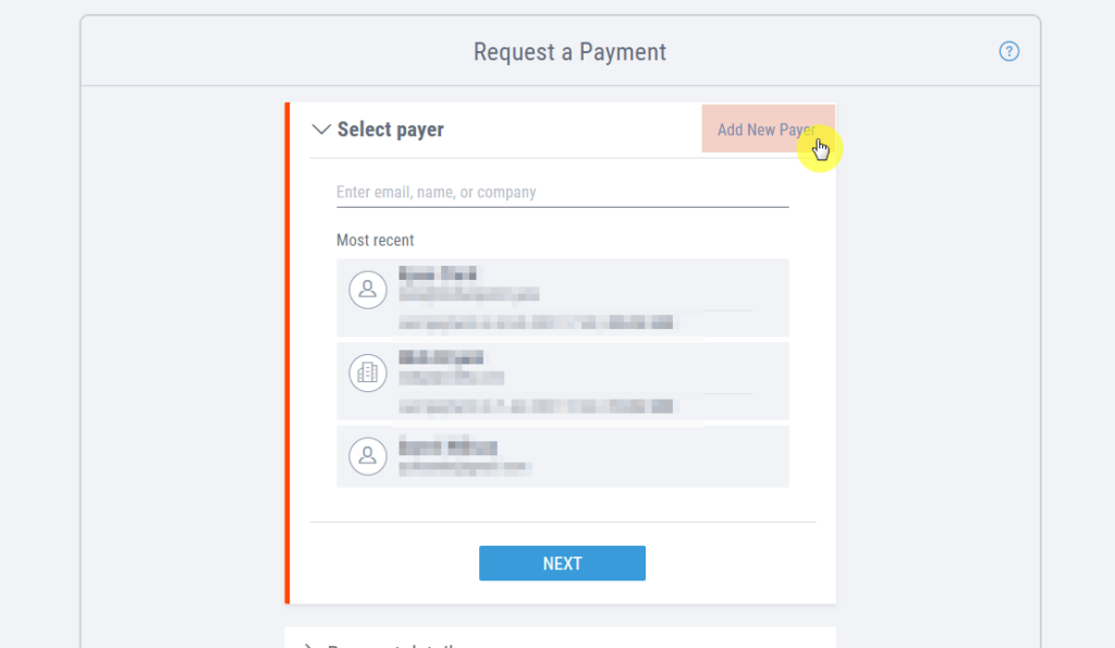 Add a new payer on Payoneer
