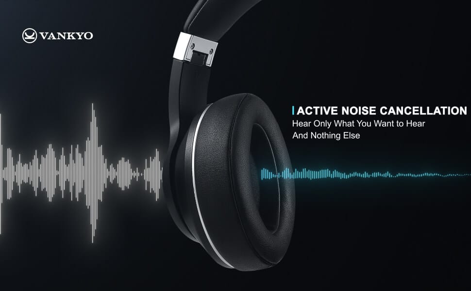 Vankyo Hybrid Active Noise Cancelling Headphones
