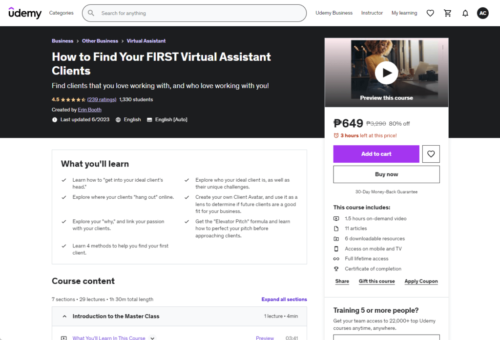 How to Find Your FIRST Virtual Assistant Clients